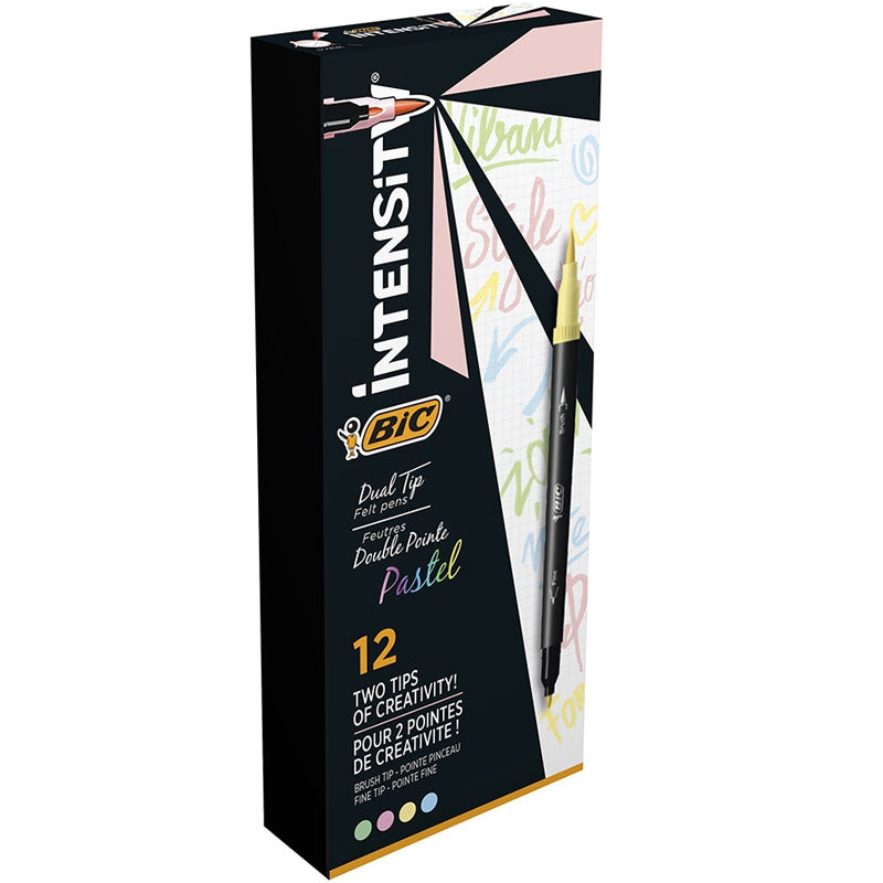 CARIOCA 12 CULORI 2 CAPETE INTENSITY PASTEL BIC CARIOCA 12 CULORI 2 CAPETE INTENSITY PASTEL BIC